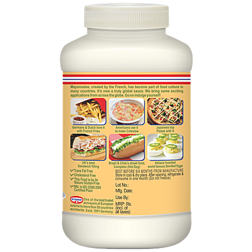 Dr. Oetker FunFoods Veg Mayonnaise Original, 500 g  