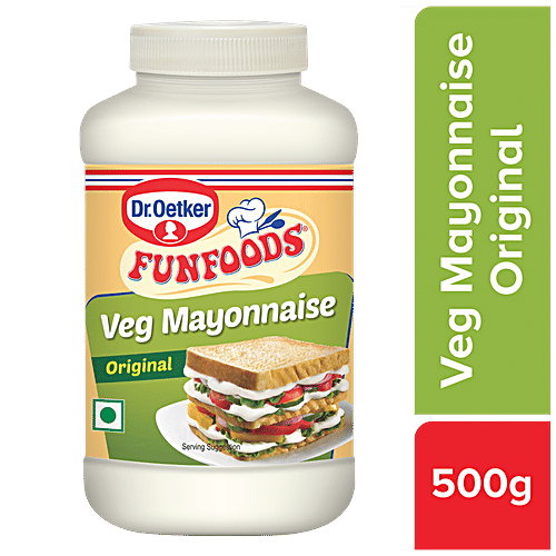 Dr. Oetker FunFoods Veg Mayonnaise Original, 500 g  