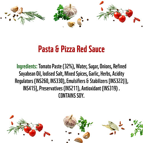 Dr.Oetker Funfoods Pasta & Pizza Sauce, 750 g  No Trans Fat