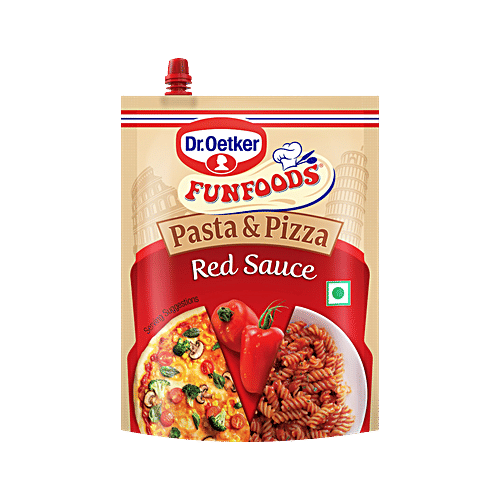 Dr.Oetker Funfoods Pasta & Pizza Sauce, 750 g  No Trans Fat