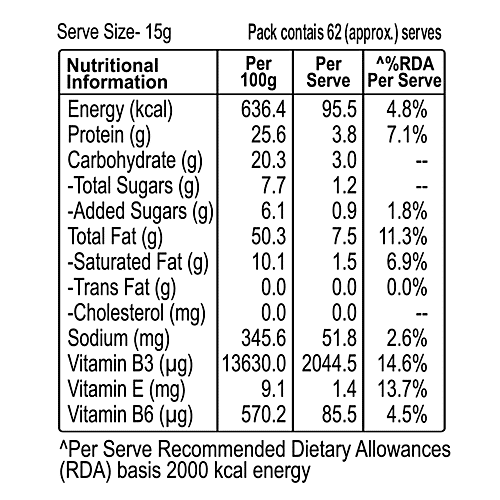 Dr.Oetker FunFoods Peanut Butter Crunchy, 925 g Zero Trans Fat & Cholesterol