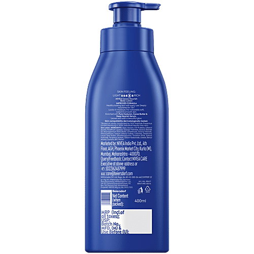 Nivea Coco Nourish Body Lotion, 400 ml