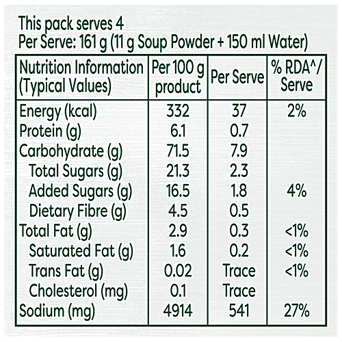 Knorr Thai Vegetable Soup - No Added Preservatives, 44 g No Added Preservatives