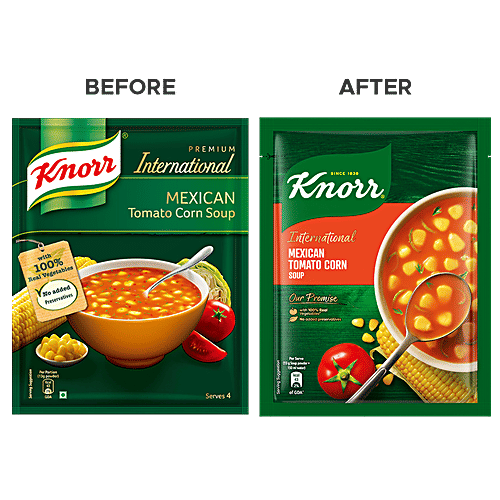 Buy Knorr International Mexican Tomato Corn Soup 52 Gm Online At Best