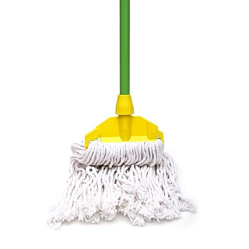 Buy Polyguards Mop Green With Metal Stick 1 Pc Online At Best Price of