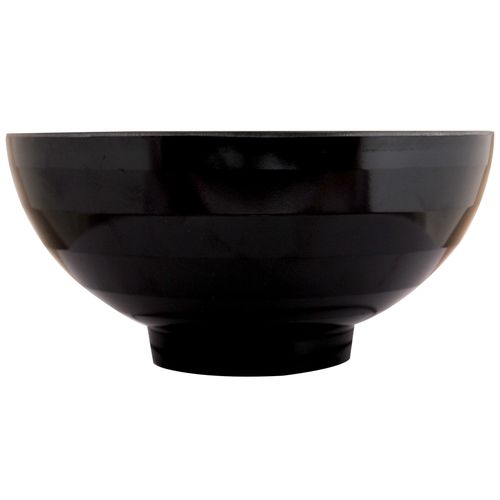 Melamine Bowl Black Set of 6 