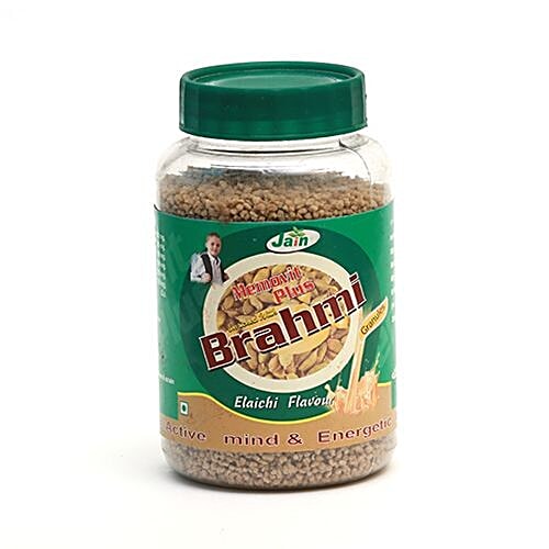 Buy Jain Health Drink Memovit Plus With Elaichi Flavour Brahmi 200 Gm