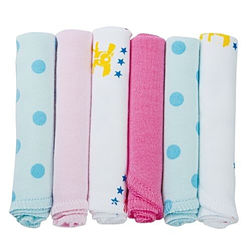 Mee Mee Baby Napkin - Soft Turkish, 6 pcs  