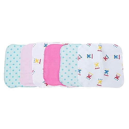 Mee Mee Baby Napkin - Soft Turkish, 6 pcs  