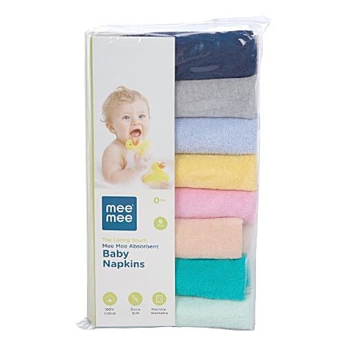 Mee Mee Baby Napkins - Turkish Delight, 6 pcs  
