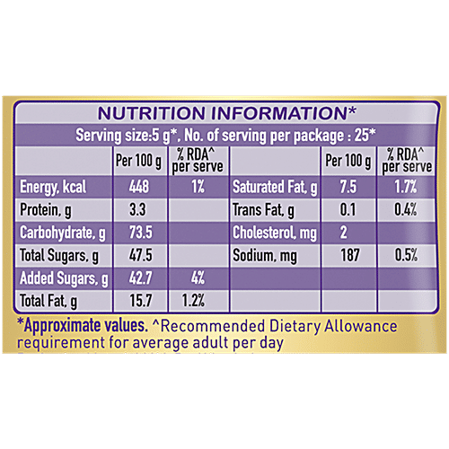 Cadbury Choclairs Gold Candy, 140 g (25 Candies)