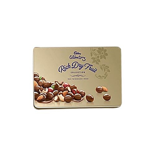 Buy Cadbury Celebration Rich Dry Fruits Chocolates Collection Tin Gift