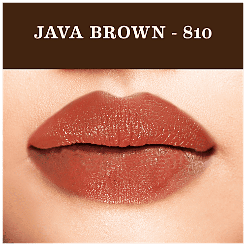 Soultree Ayurvedic Lipstick - Java Brown 810, 4.5 g Lead Free, Mineral Oil Free