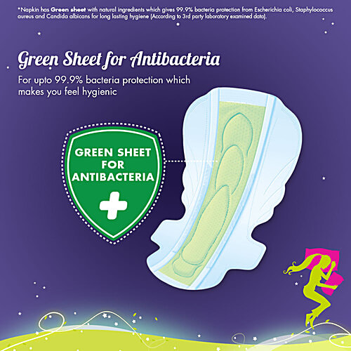 Sofy Antibacteria Overnight Pads - XXL, 20 pcs Pouch 