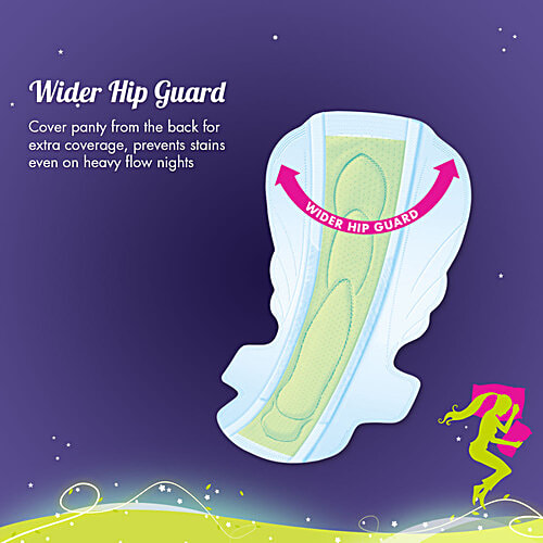 Sofy Anti-Bacteria Overnight Pads - XXL, 20 pcs Pouch 