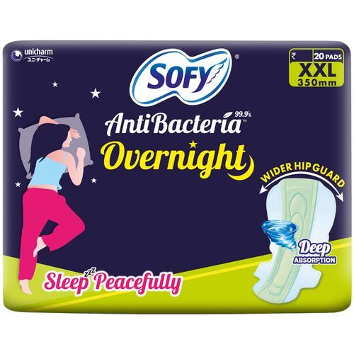 Buy Sofy Sanitary Pads Body Fit Overnight Xxl 20 Pcs Pouch Online At Best  Price of Rs 304 - bigbasket