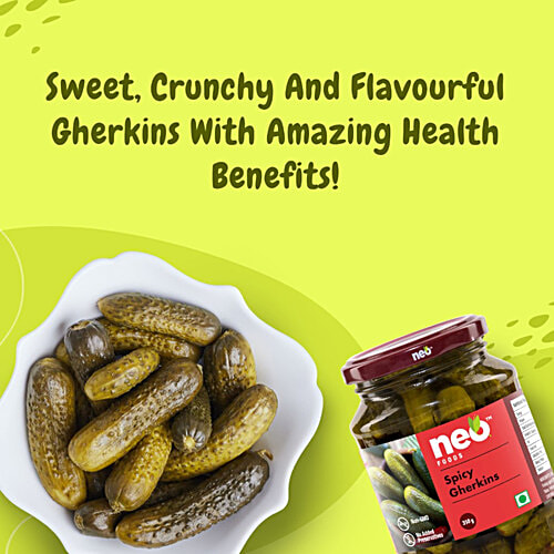 Buy Neo Spicy Gherkin 350 Gm Jar Online At Best Price of Rs 135 bigbasket