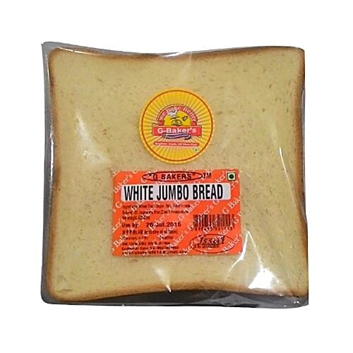 Buy G BAKERS Bread White Jumbo Slice Online at Best Price of Rs null