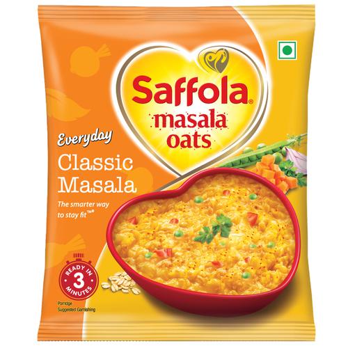 Buy Saffola Masala Oats Classic Masala 40 Gm Pouch Online At Best Price