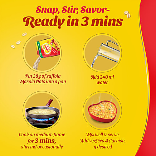 Saffola Masala Oats - Peppy Tomato, 38 g  