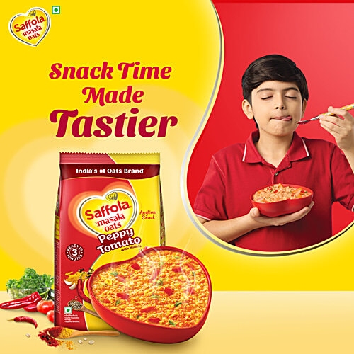 Saffola Masala Oats - Peppy Tomato, 38 g  