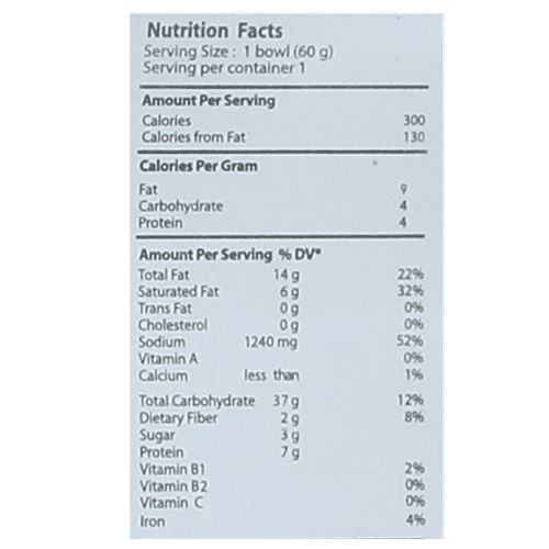 Picnic Instant Noodles - Hot & Rich Green Curry Flavour, 70 g  No Trans Fat, No Cholesterol