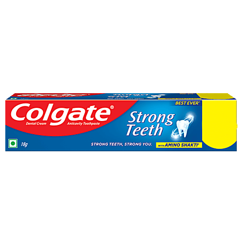 Buy Colgate Toothpaste Strong Teeth Dental Cream Anti Cavity 25 Gm