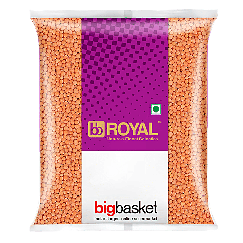 bb Royal Bengali Sona Masoor Dal/Mysore Bele, 500 g Pouch 