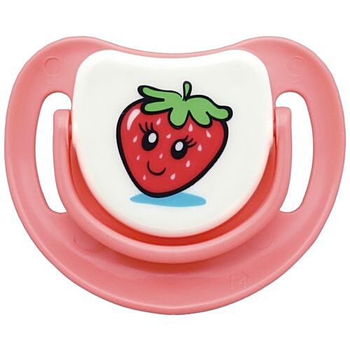 Pigeon Baby Silicone Pacifier Step 1 - Strawberry, 1 pc  
