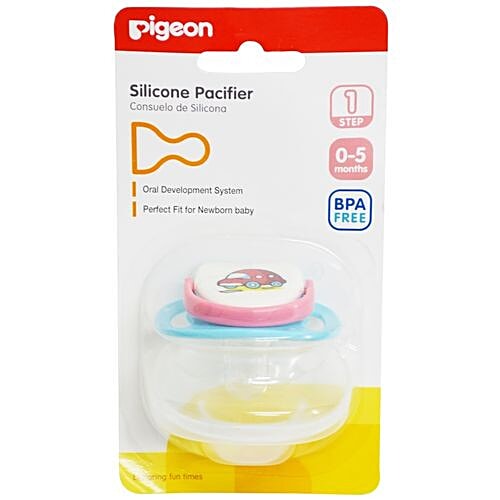 Pigeon Baby Silicone Pacifier Step 1 - Car, 1 pc  