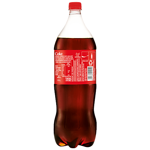 Coca Cola Original Taste Soft Drink - Refreshing, 1.75 L PET Bottle Original Taste