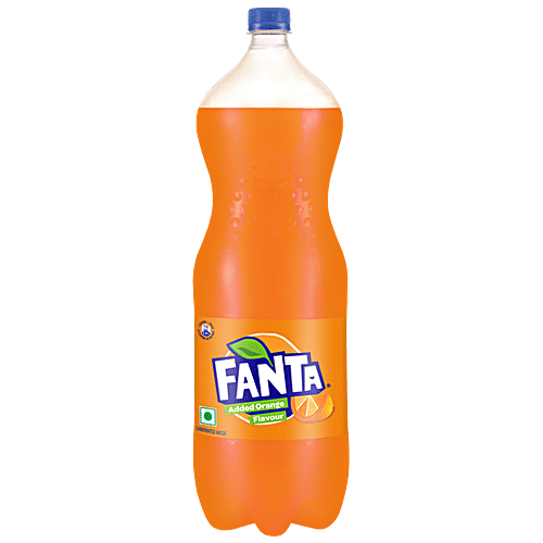 Fanta Soft Drink - Orange Flavoured, Refreshing, 1.75 L PET Bottle