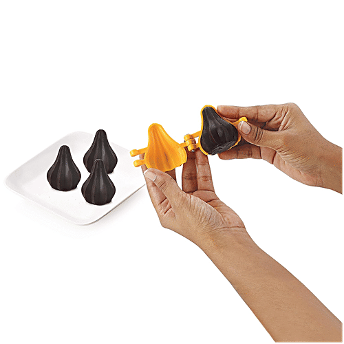 DS Mould Combo Modak, Kachori, Samosa, Cutlet, Karanji, Ladoo, Prasad Scoop, Cutter  VR5018, 1 pc  