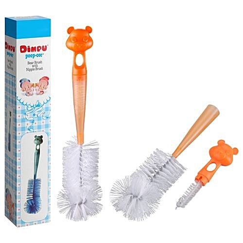 Dimpu Poop-Cee Cleaning Brush - Bear, 1 pc  