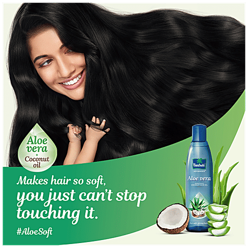 Parachute Advansed Aloe Vera, Enriched Coconut Hair Oil, For Soft & Strong Hair, 250 ml  