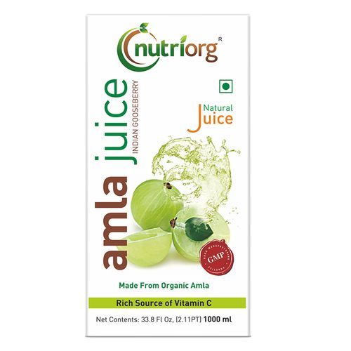 Buy Nutriorg Amla Juice Online at Best Price of Rs 415 - bigbasket
