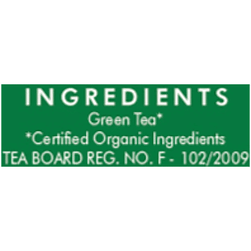 Eco Valley  Classic Green Organic Green Tea, 42.5 g (25 Bags x 1.7 g) 