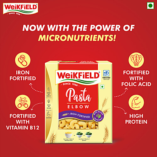 Weikfield Pasta Elbow, 400 g  