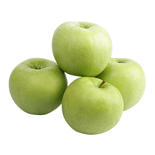 Fresho Apple - Green, Premium, 4 pcs Approx(500g-650g)  