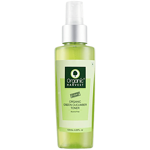 Organic Harvest Green Cucumber Toner, 125 ml