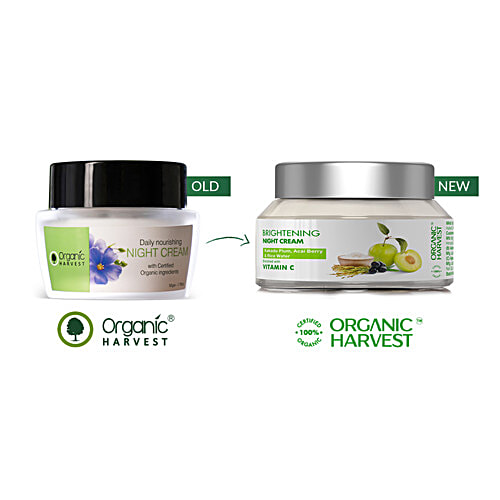 Organic Harvest Daily Nourishing Night Cream, 50 g