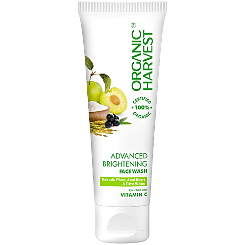 Organic Harvest Skin Lightening Face Wash, 100 g  