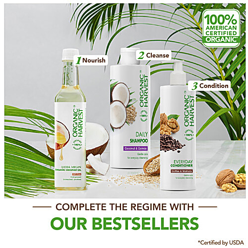 Buy Organic Harvest Shampoo Daily 500 Ml Online at the Best Price of Rs