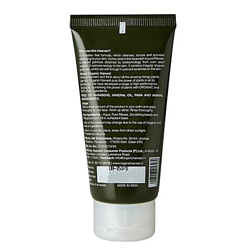 Organic Harvest 3-In-1 Face Wash, 50 g  