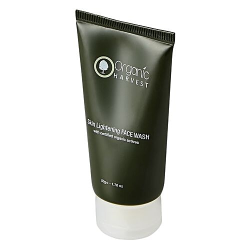 Organic Harvest Skin Lightening Face Wash, 50 g  