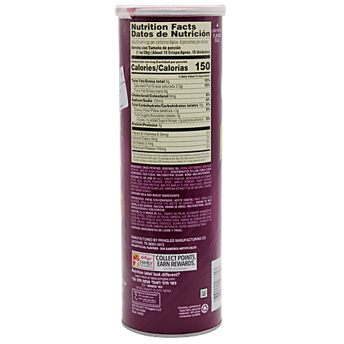 Pringles Potato Crisps - BBQ, 158 g  