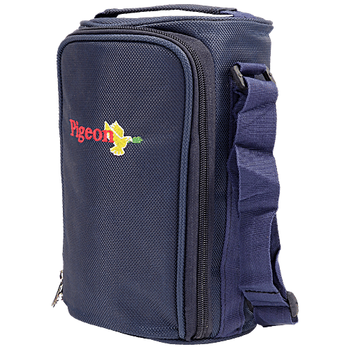 Pigeon Stainless Steel Lunch Carrier - Classmate 4, 50142, Air-tight, Leak-proof, Durable, 4 pcs