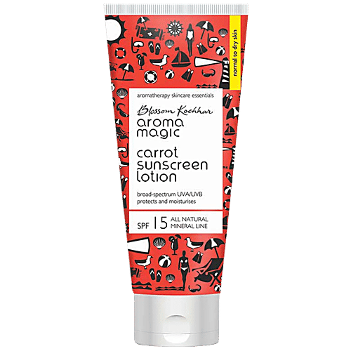Buy Aroma Magic Carrot Sunscreen Lotion Spf 15 100 Ml Online at the