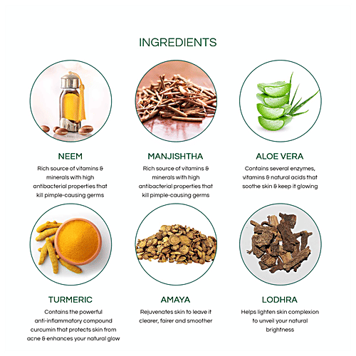 Buy Medimix Ayurvedic Face Wash Essential 6 Herbs 100 Ml Online at the