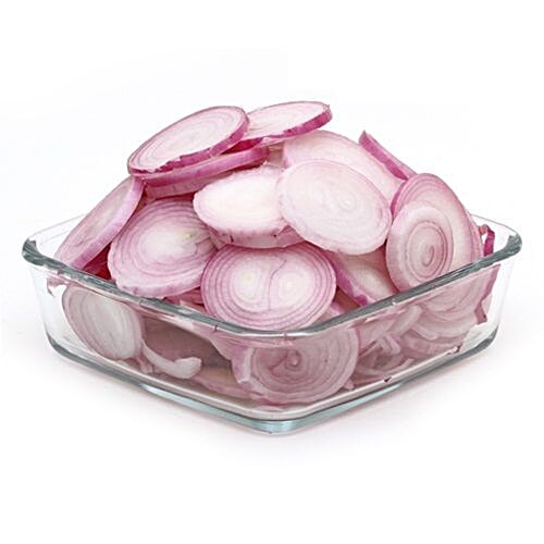 Fresho Onion - Sliced, 500 g  